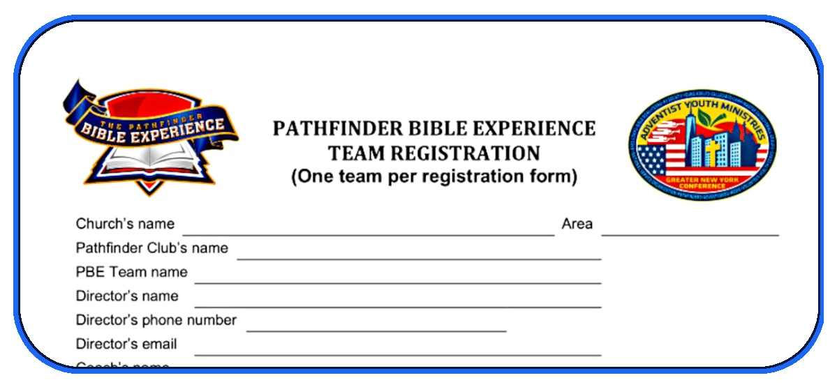 PBE Registration Form