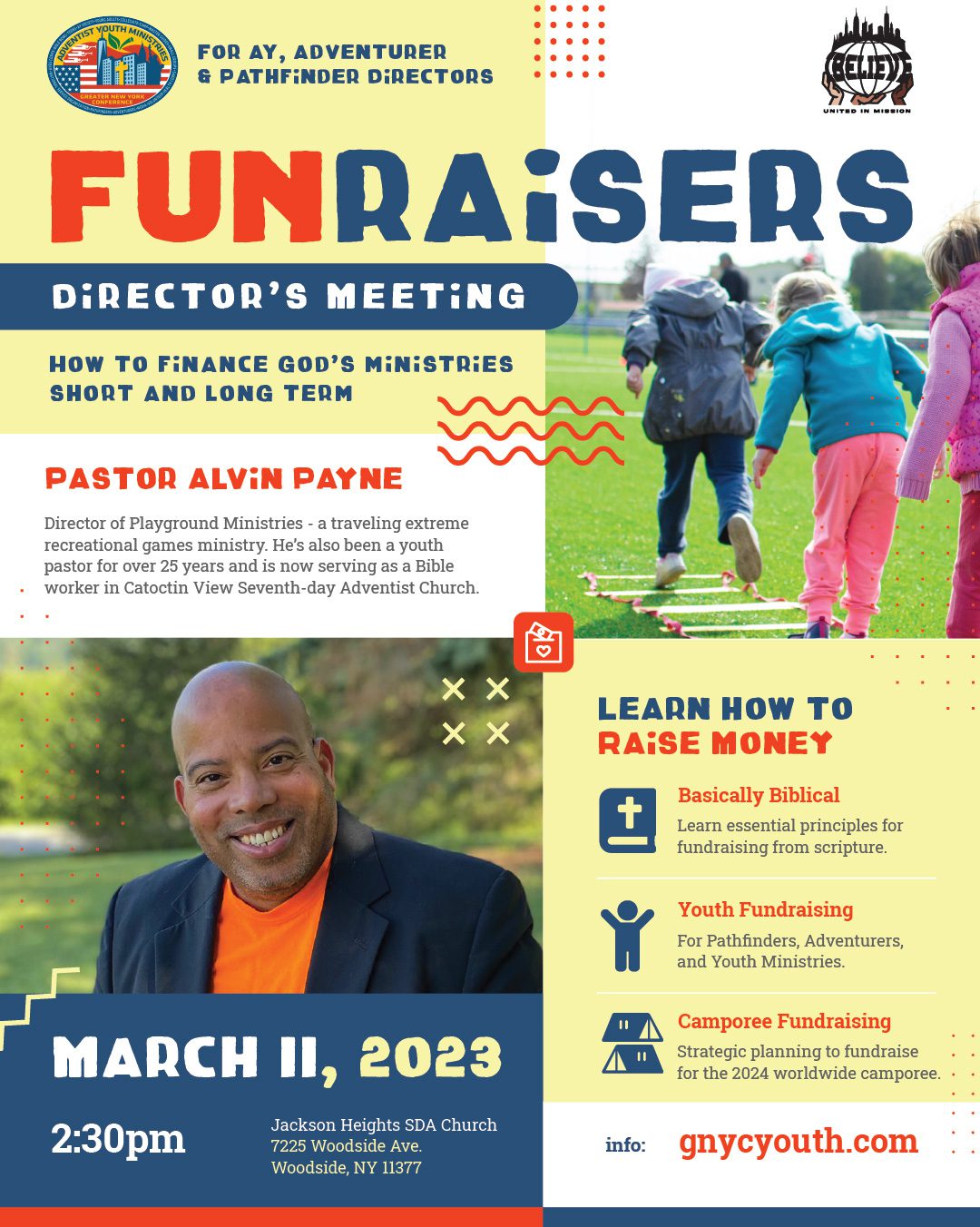 "FUN" Raisers Director's Meeting with Pastor Alvin Payne_PrAlvinPayne_GNYCyouth_0223