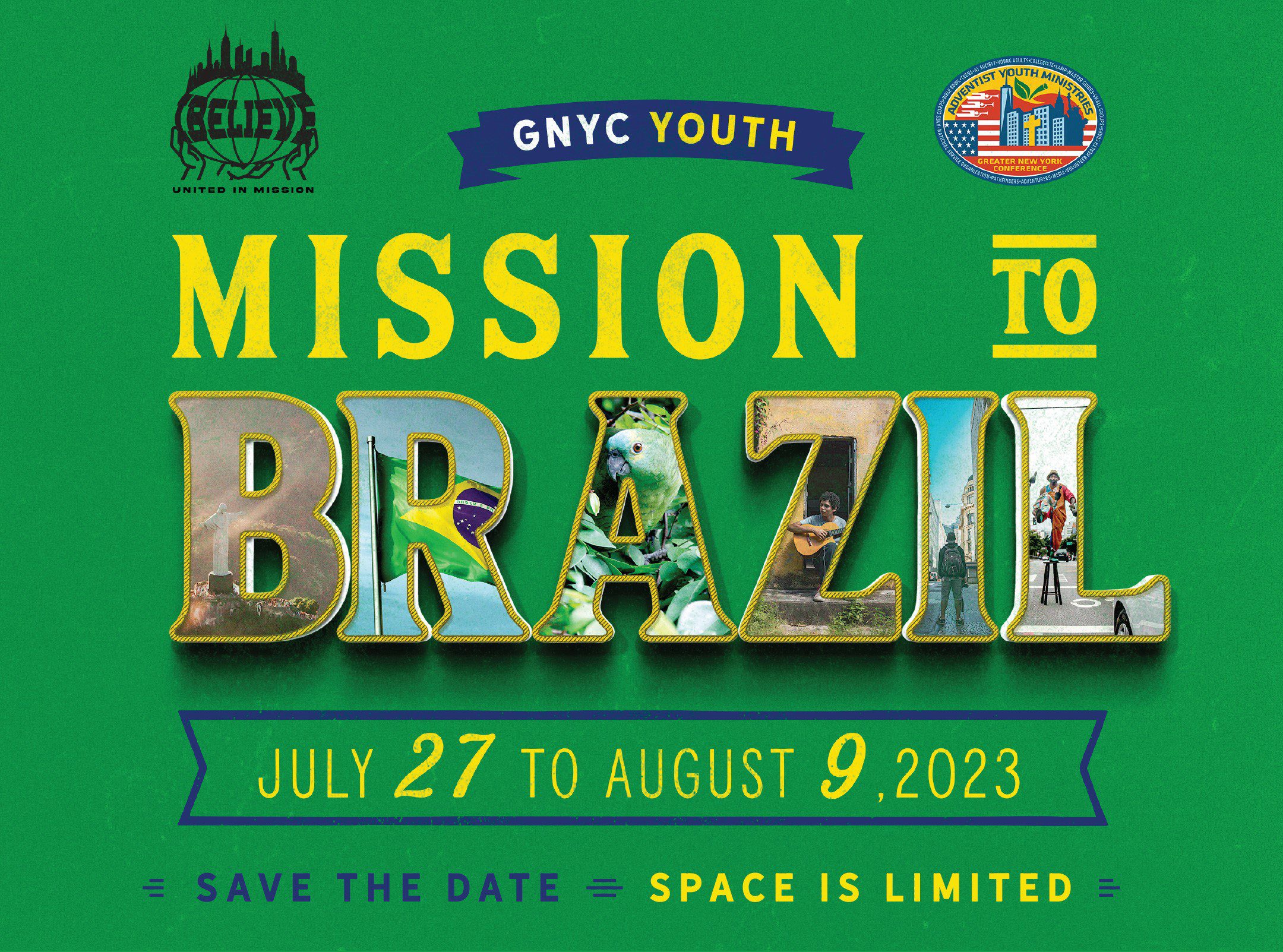 GNYC Youth Mission To Brazil